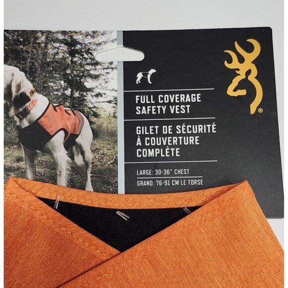 Browning Full Coverage Dog Safety Vest (Large) - Picture 2 of 7